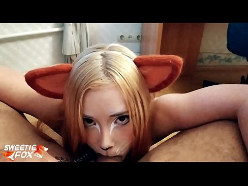 ❤️ Kitsune yutmoq Dik va uning og'ziga cum Anal videoda bizda ️❤